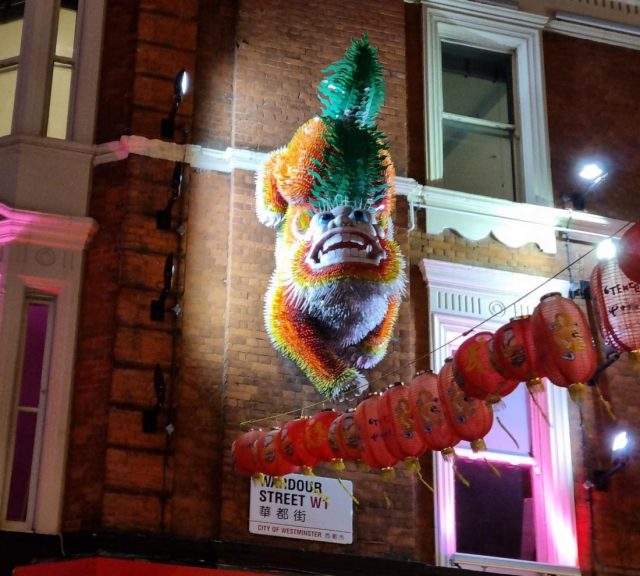 Chinese Dragon in Chinatown London