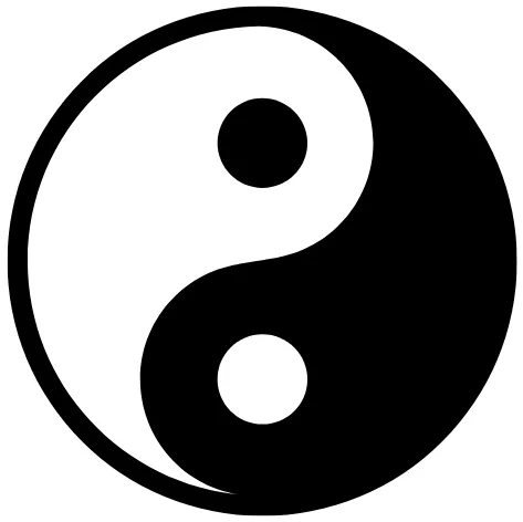The Taiji - A symbol of Yin and Yang qi
